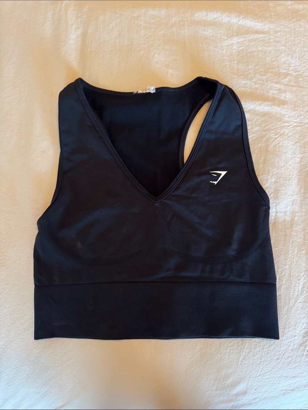 Gymshark Black Everyday Seamless Crop Tank